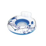 Nafukovacie koleso s operadlom Bestway bielo-modré